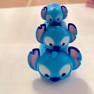 Tsum Tsum Stitch 3 each - small, medium and large.